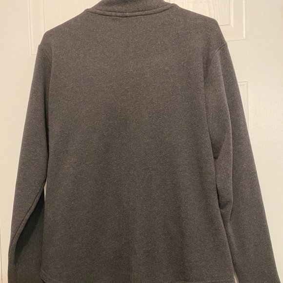 Puma Men's Gray Long Sleeve Side Zip Up Sweater Size XL (24A) - Picture 5 of 6